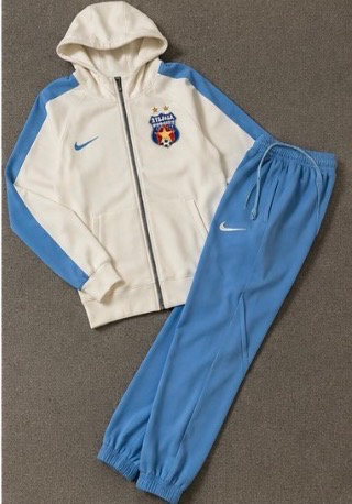 Trening sport „Steaua România” albastru-alb stil Nike – ediție fotbal cu emblemă și minge 2