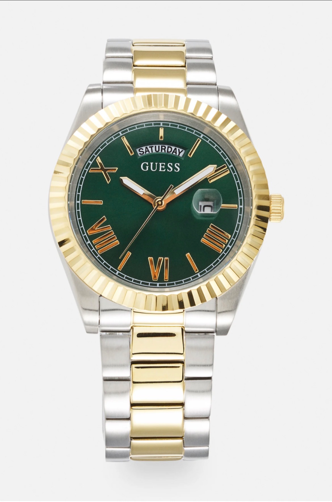 Guess CONNOISSEUR - Ceas de mână - green sunray