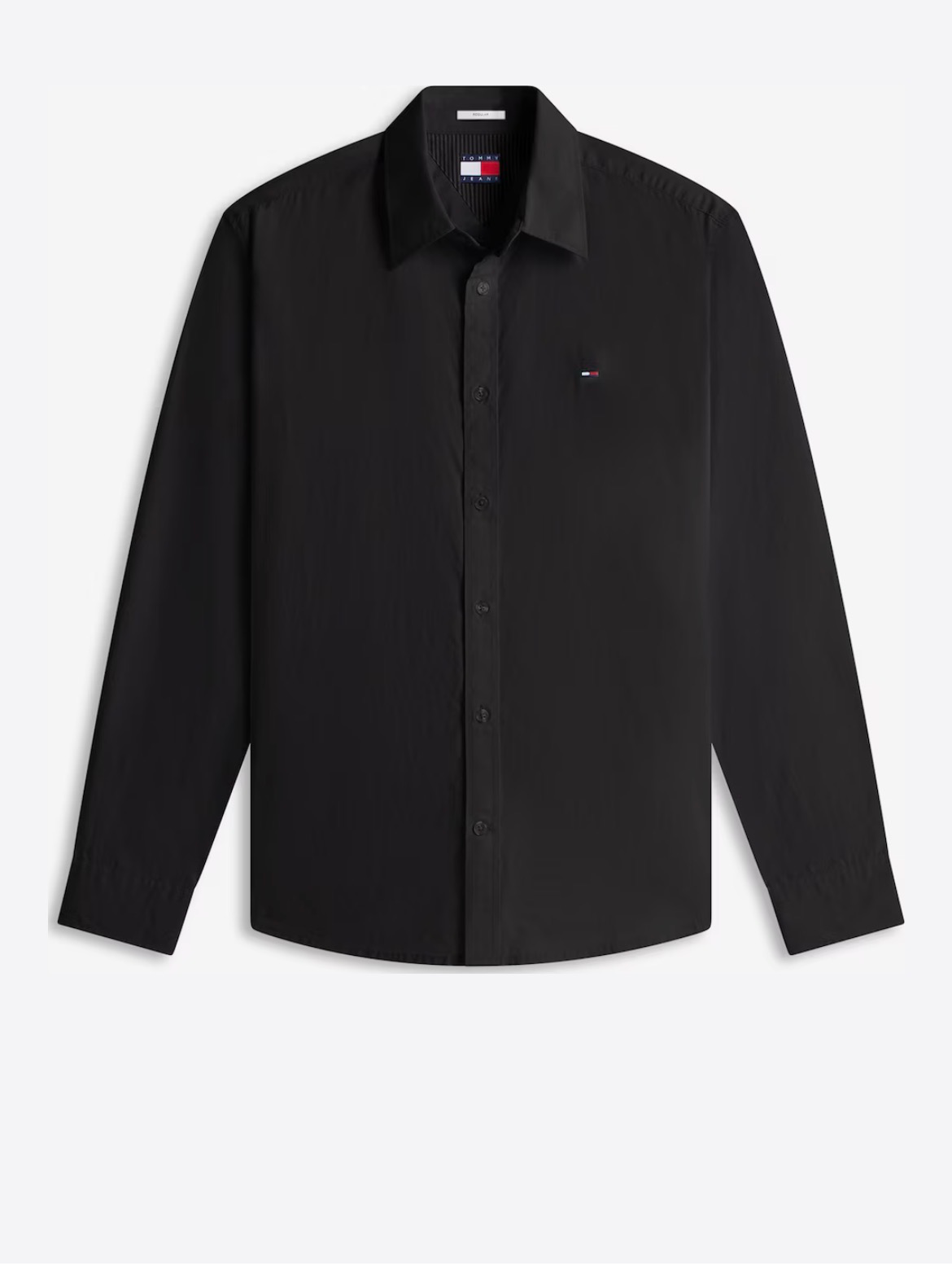 Regular fit CămașăTommy Jeans pe Negru