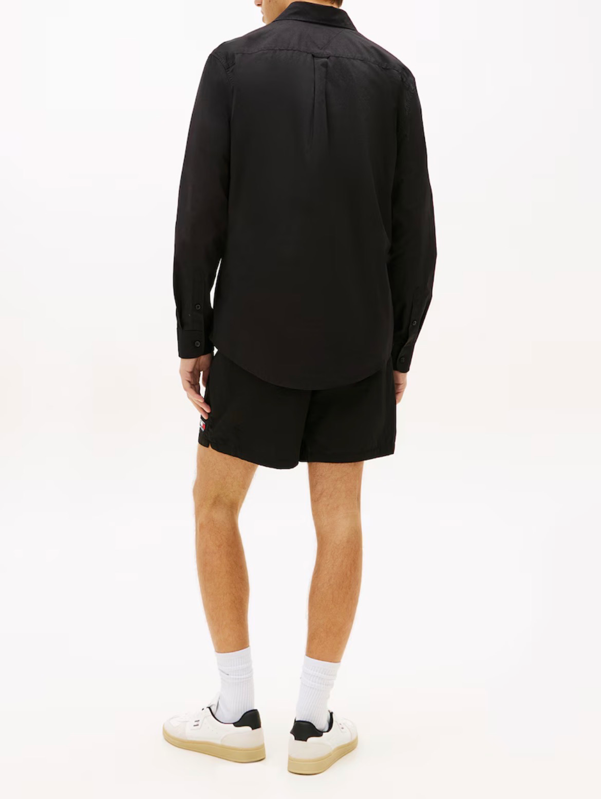 Regular fit CămașăTommy Jeans pe Negru 3