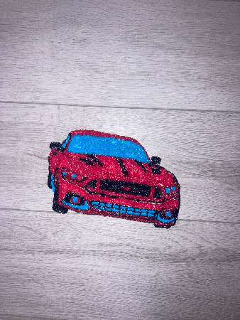 Mustang desen 3 d