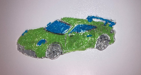 Porche desen 3d