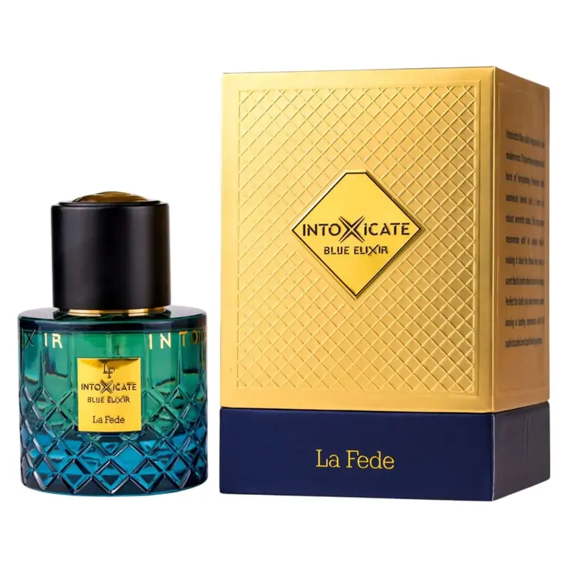 Intoxicate Blue Elixir EDP 100 ml ꟾ Parfum intens și elegant cu note fresh și lemnoase 1