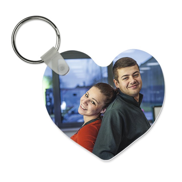 Breloc personalizat inima 2