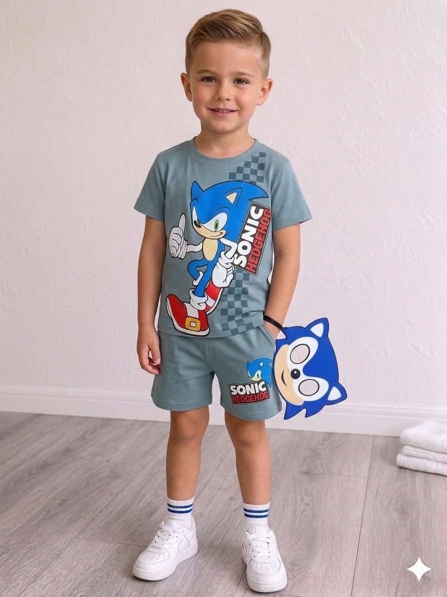 Compleu Sonic - Bleu Baiat 1