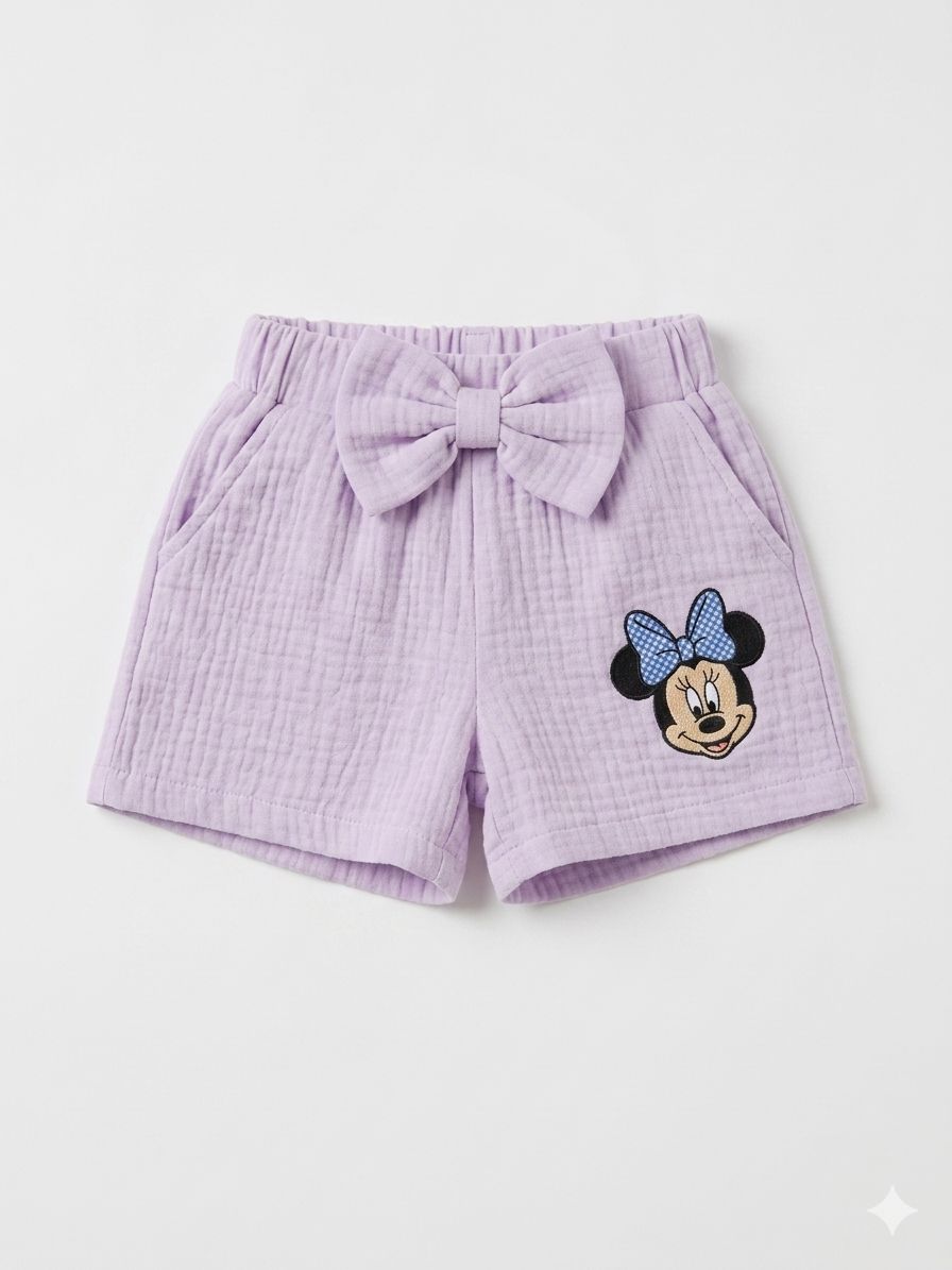 Pantaloni Scurti Fetite Disney 4