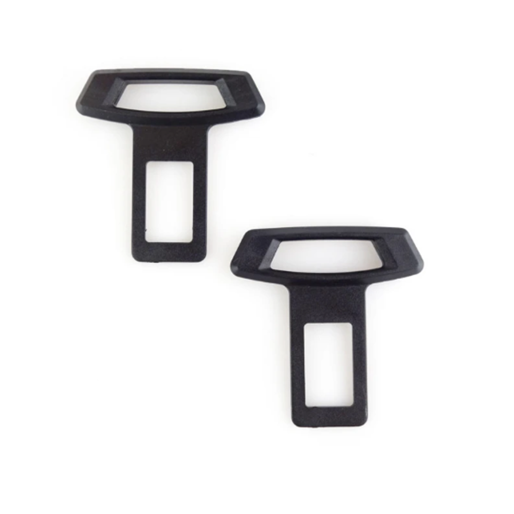 Set 2 cleme anulare senzor/ sunet pentru centura de siguranta auto, centuri false