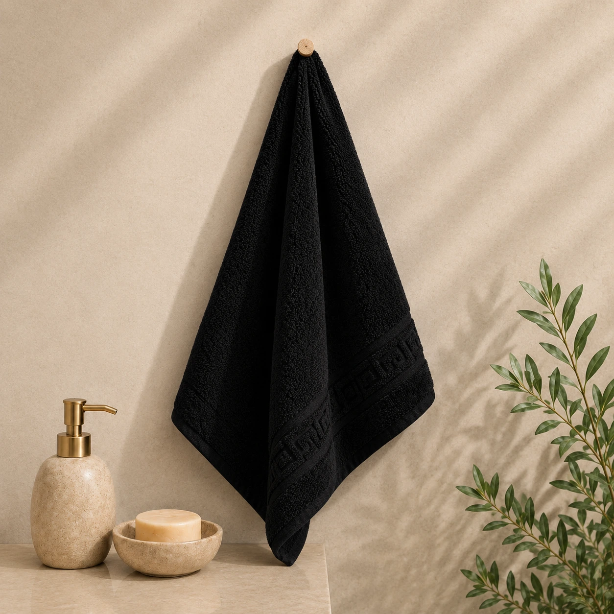 Prosop Negru CAIAN Greek Border 30 * 50 – 500 GSM 2
