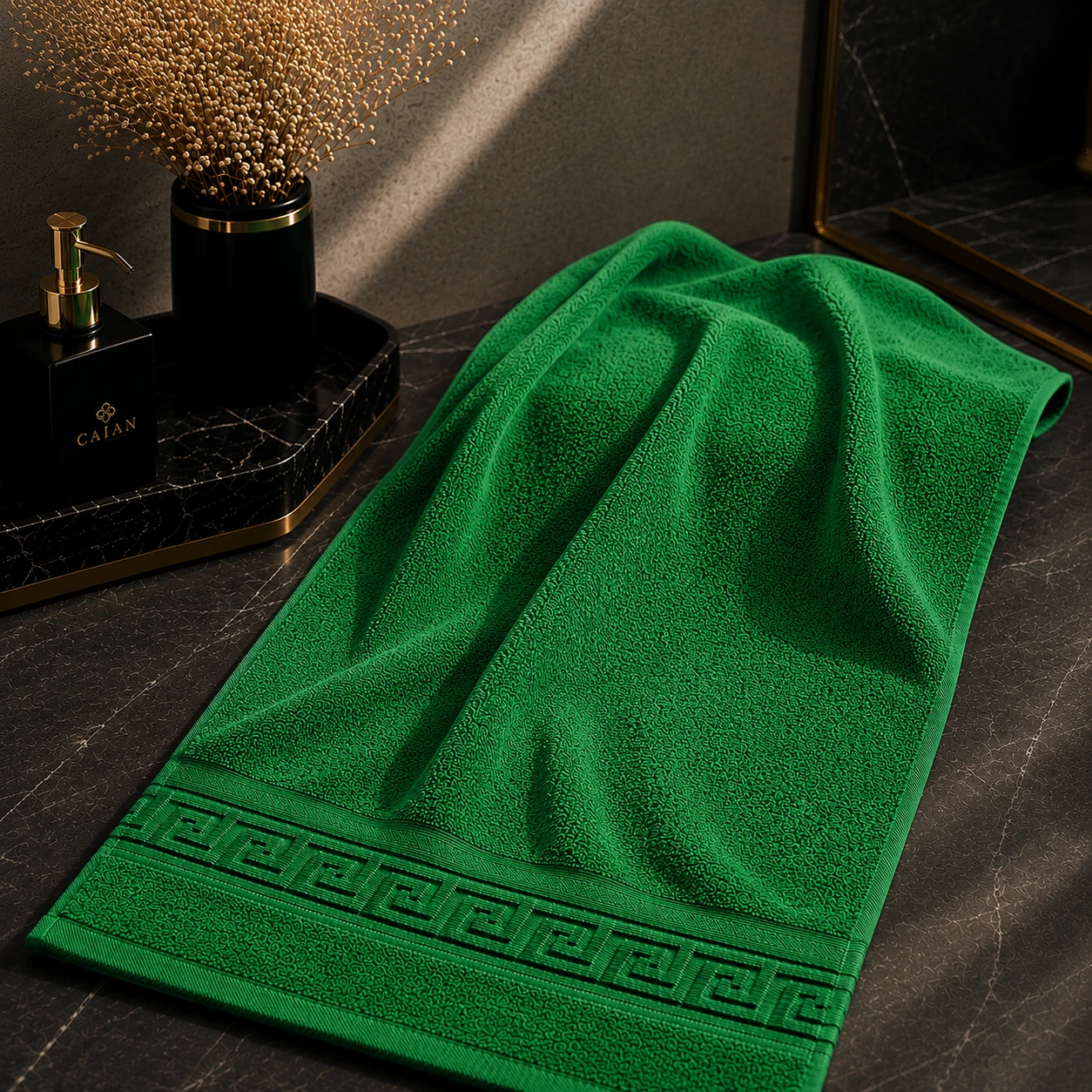 Prosop Verde CAIAN Greek Border 50 * 90 – 500 GSM