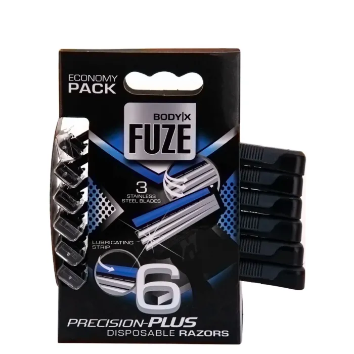 Aparat de ras Barbati Fuze 3 lame 6 buc 1