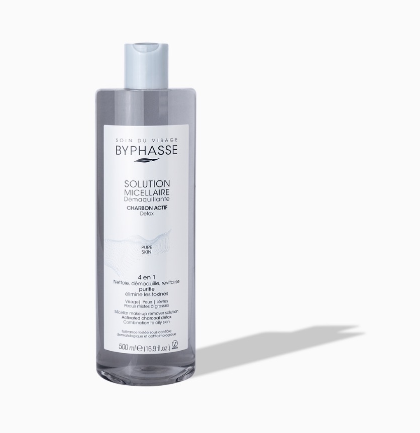 Apa Micelara 500ml Byphasse Charcoal 1