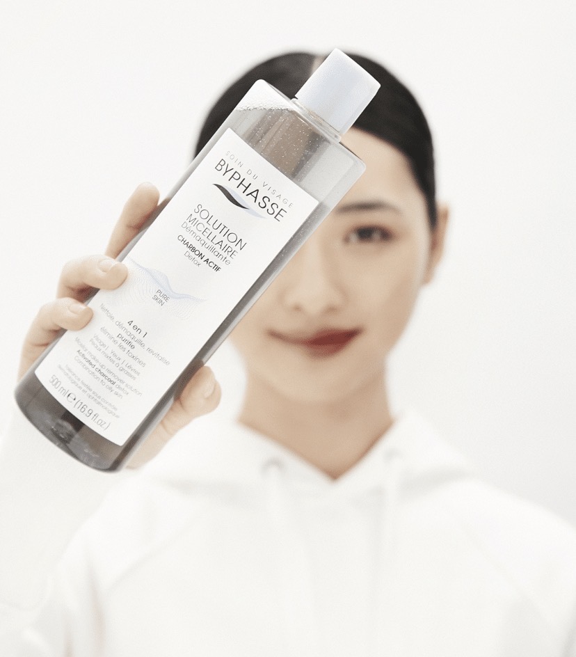 Apa Micelara 500ml Byphasse Charcoal 2