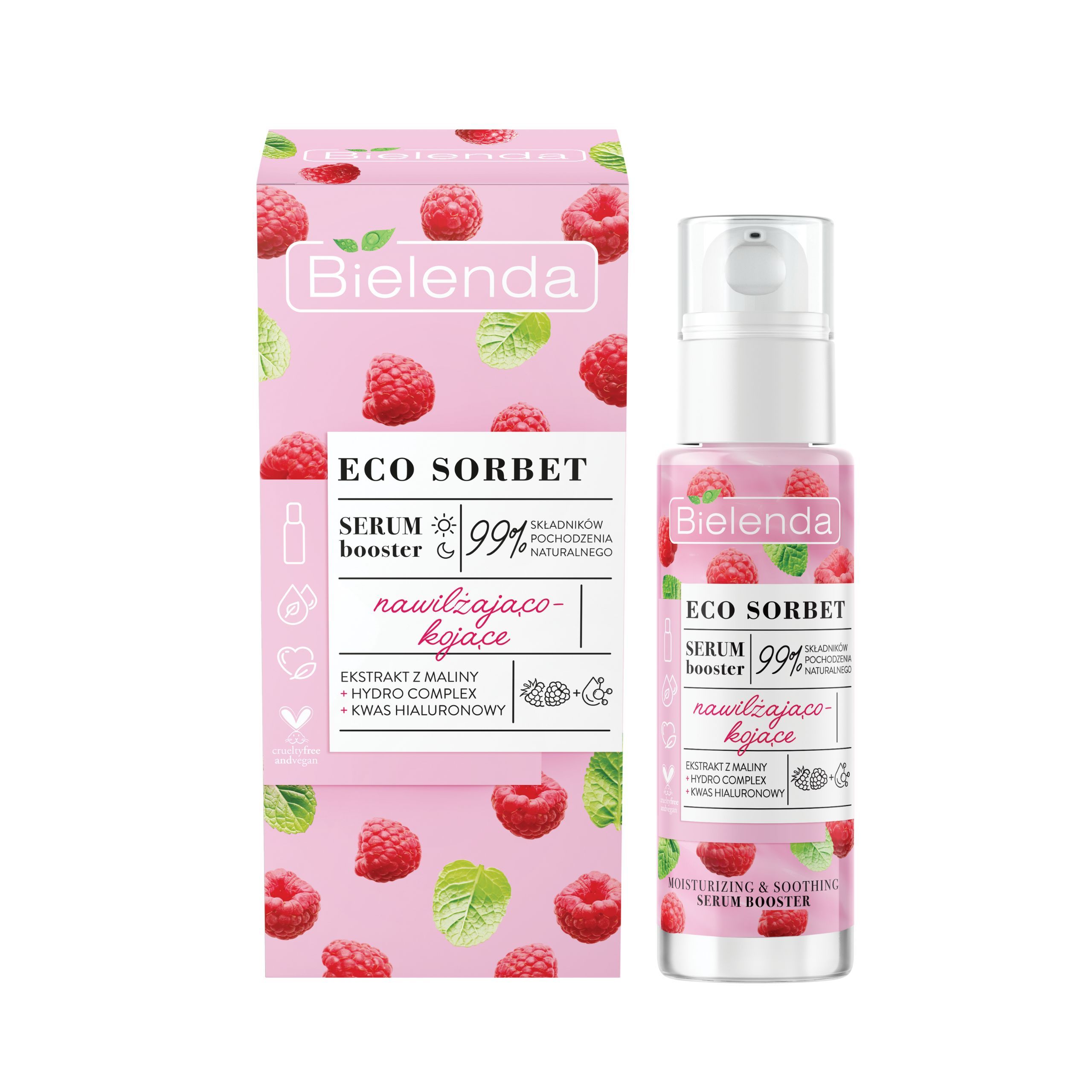 Ser Fata Eco Sorbet Raspberry Bielenda 1
