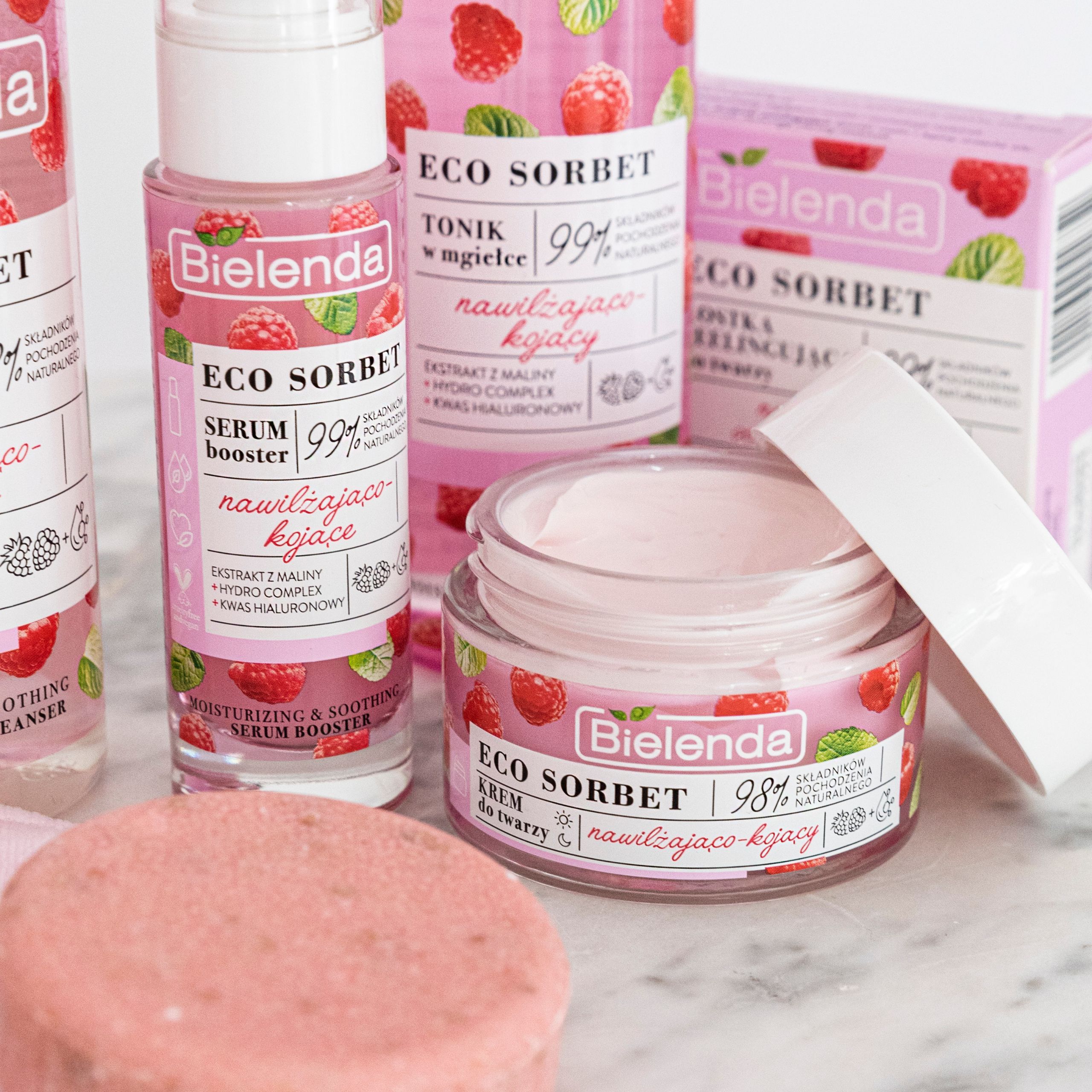 Ser Fata Eco Sorbet Raspberry Bielenda 3