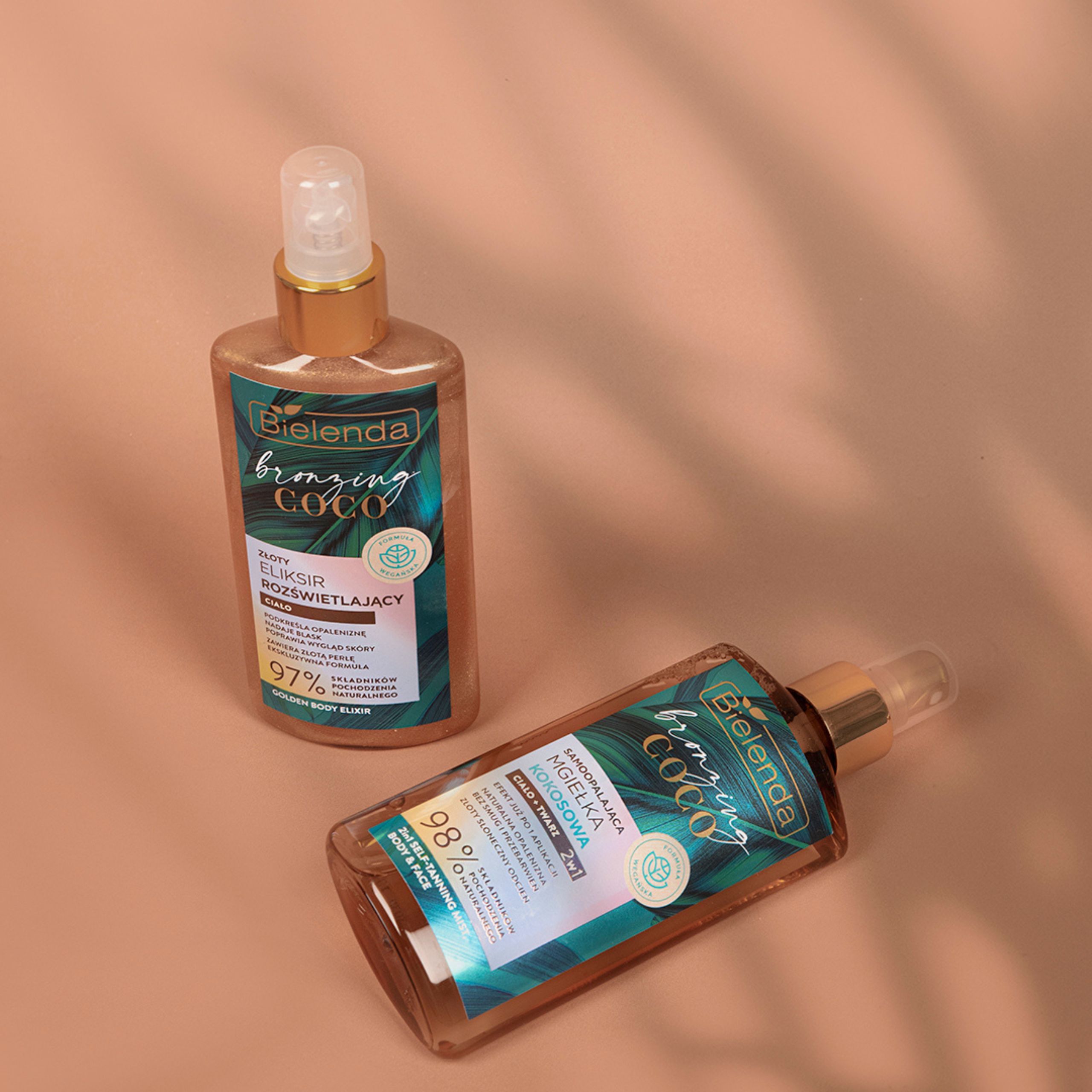 Mist Fata si Corp Bronzing Coco 2in1 Bielenda 2