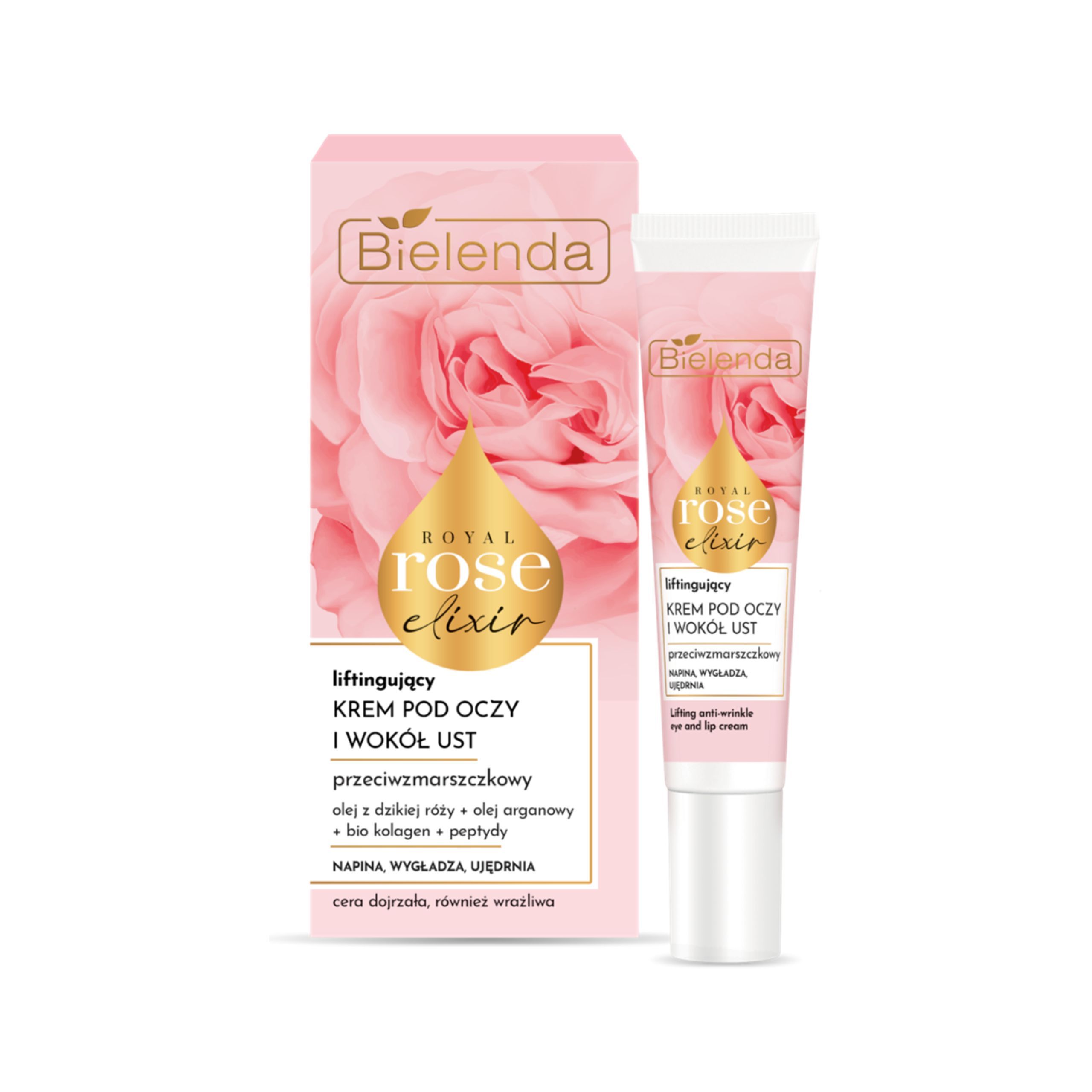 Crema Ochi si Buze Royal Rose Elixir Bielenda 1