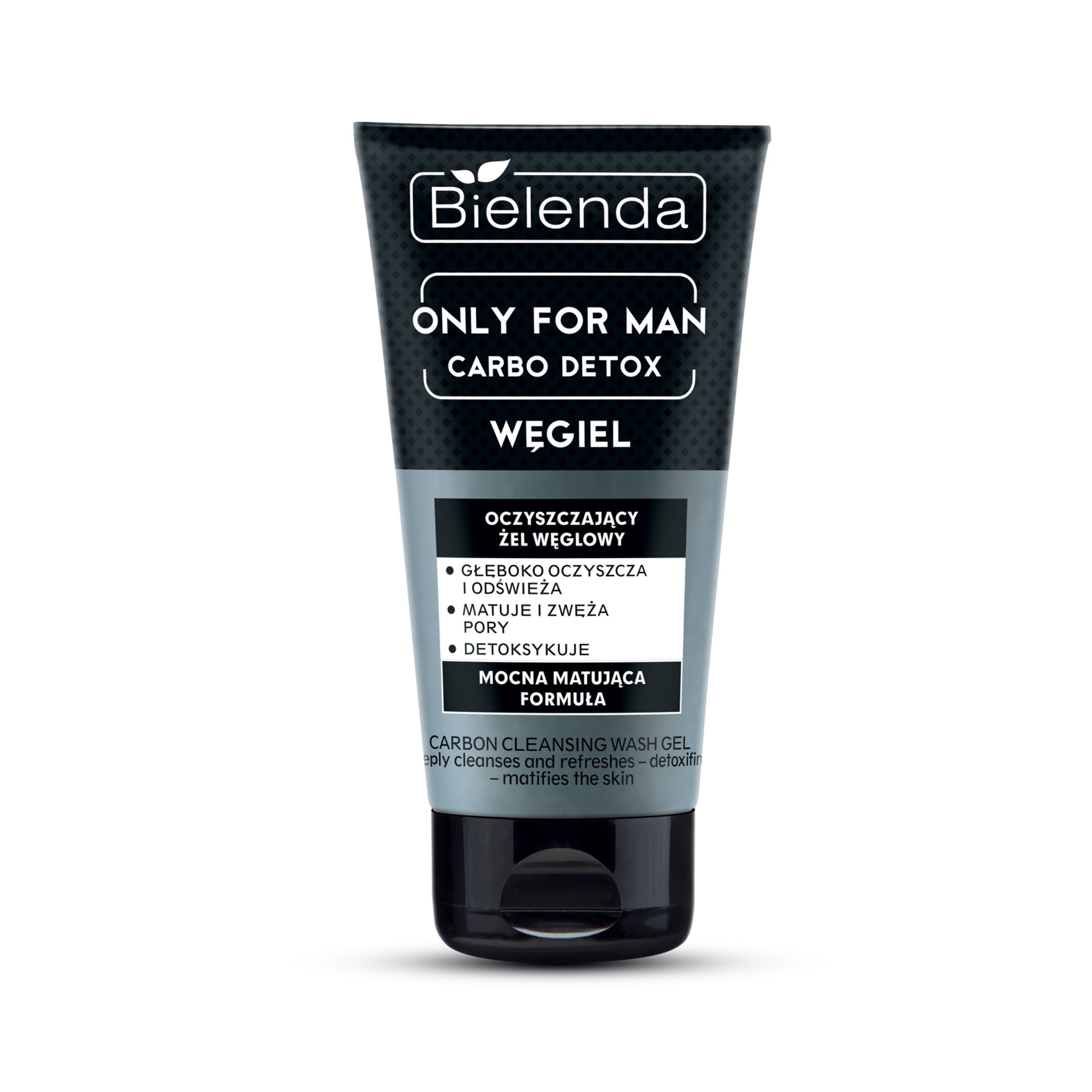 Gel Curatare Only For Men Charcoal Bielenda 1