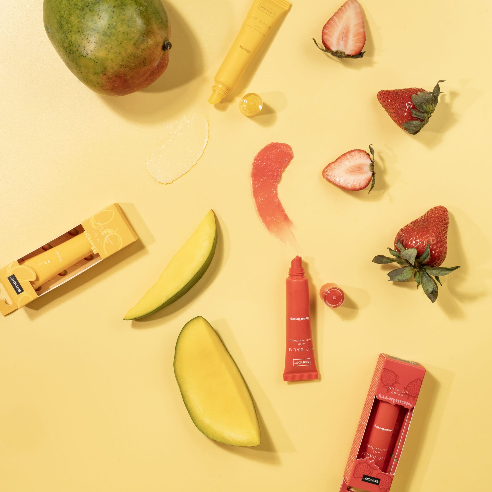 Balsam Buze Sence Shiny Lip Balm Mango 2