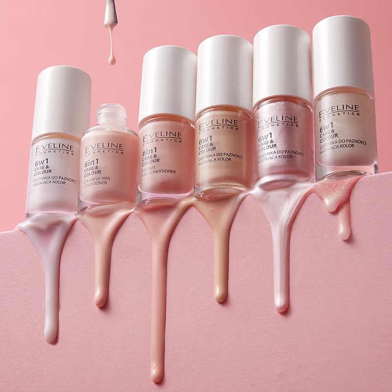 Lac unghii Eveline 6 in 1 – Rose 2