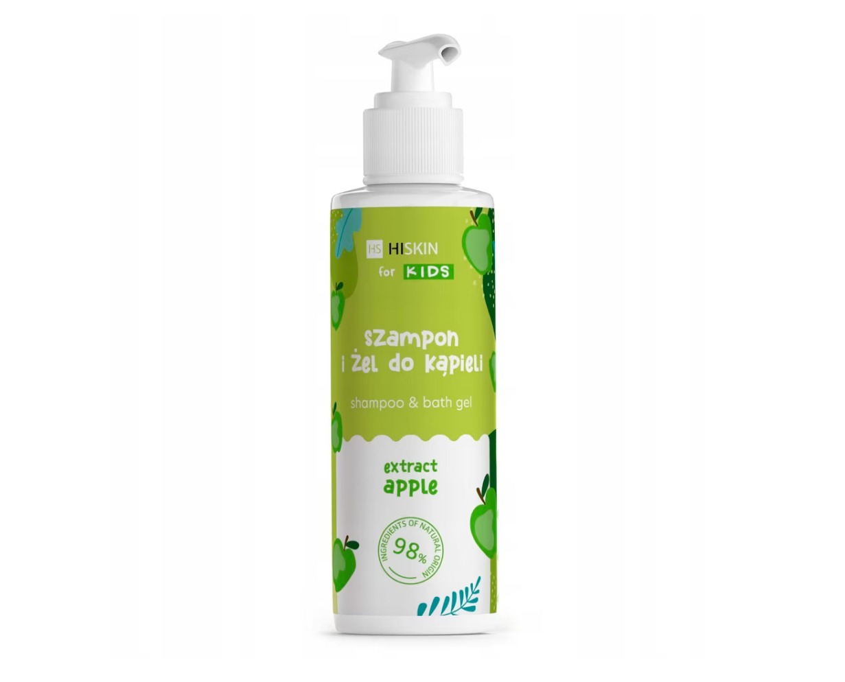 Sampon si Gel de Dus Apple Copii 280ml HiSkin 1