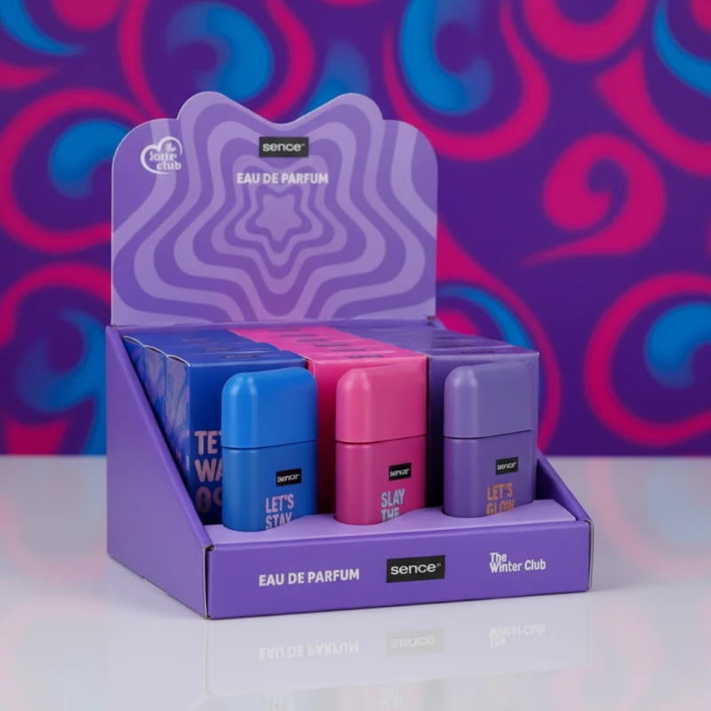 Apa de Parfum Sence The Winter Club Vanilla & Freesia – Roz 1