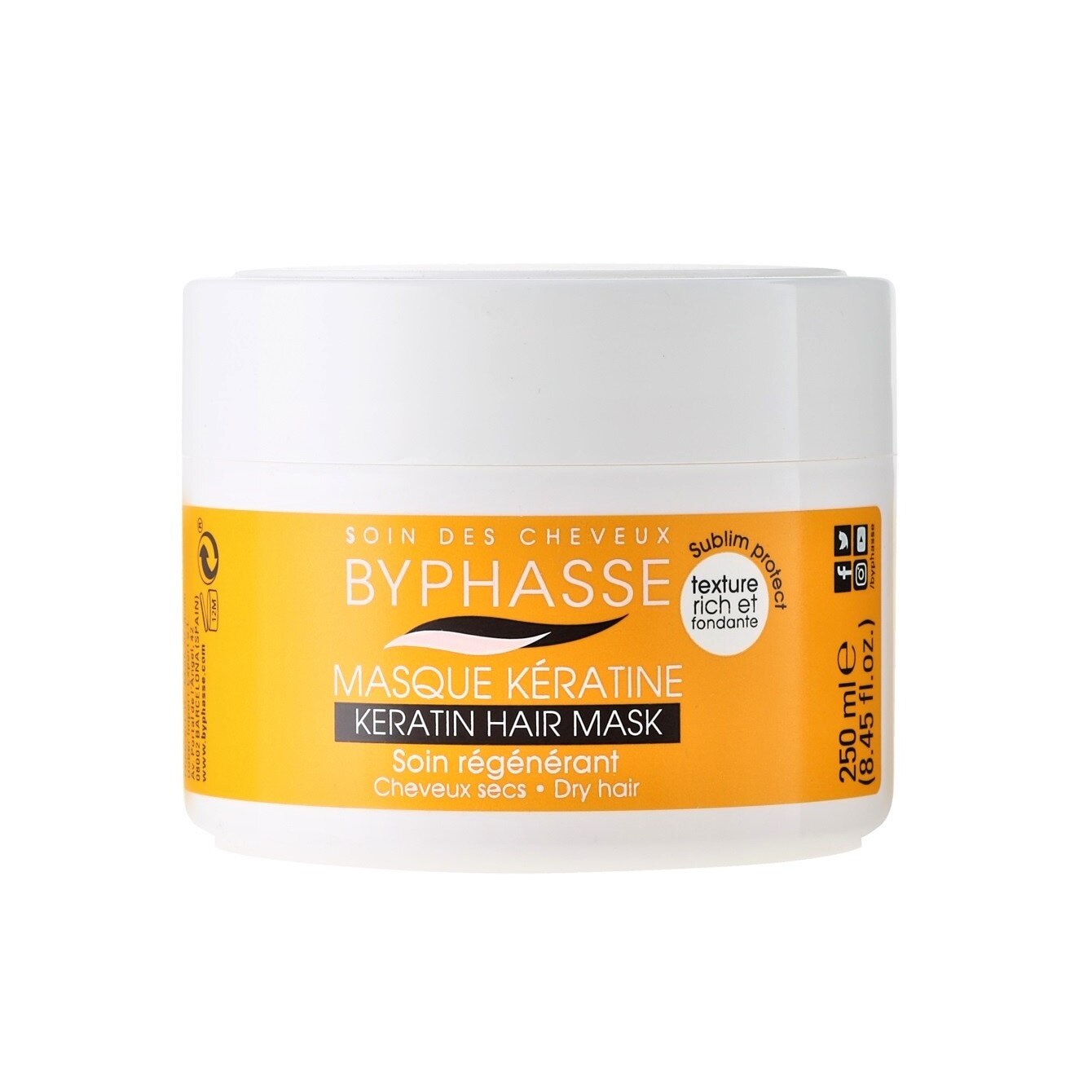 Masca de par Keratina BYPHASSE 1