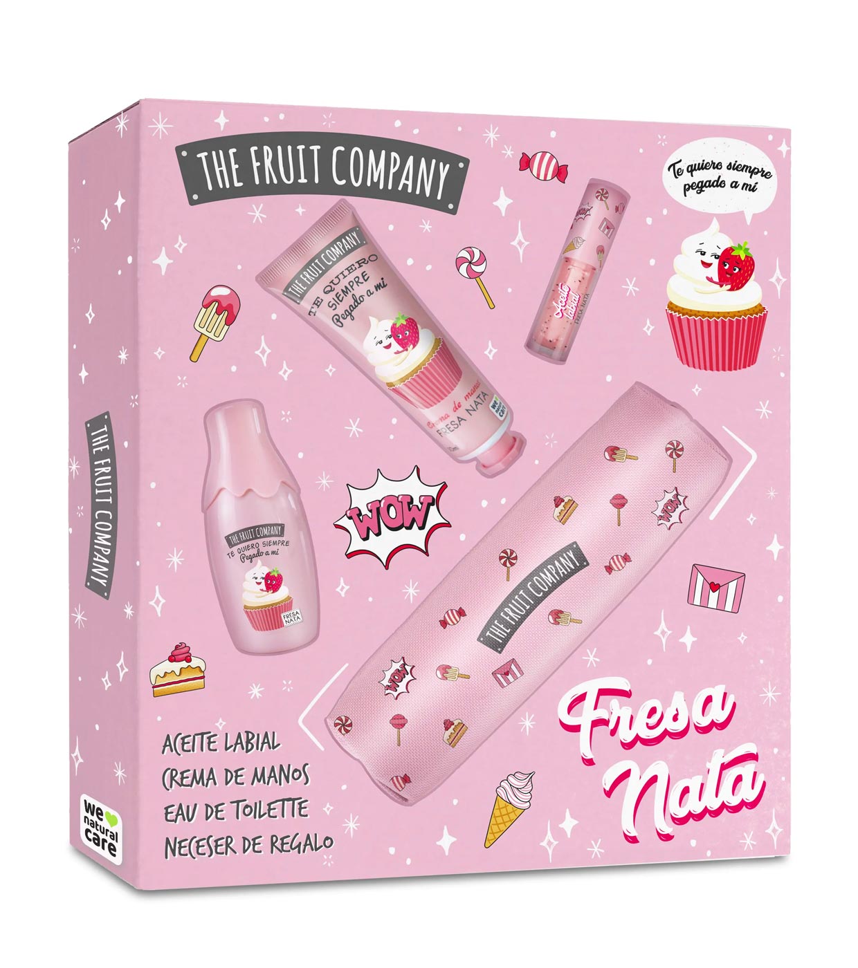 Set Cadou The Fruit Company Fresa Y Nata 1