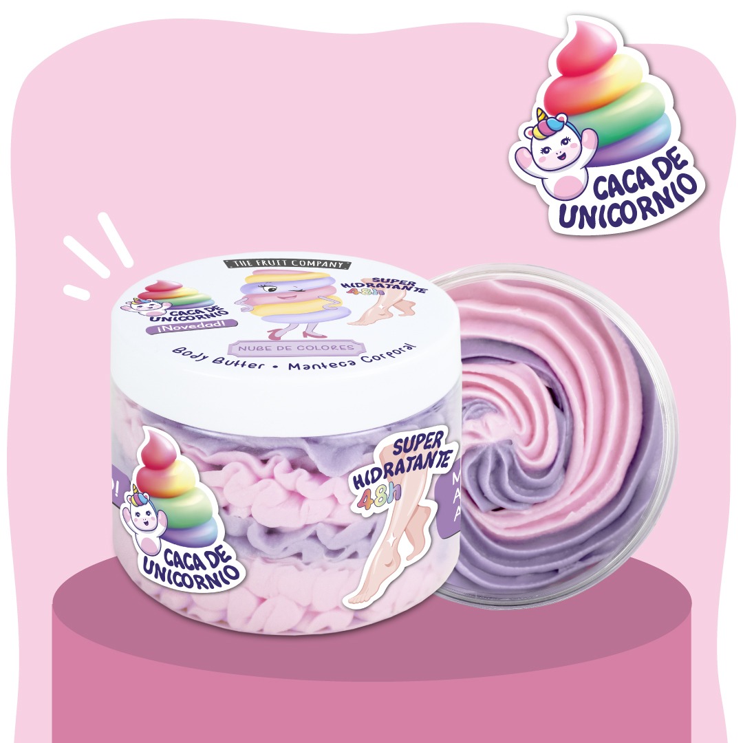 Crema de corp Spuma Unicorn The Fruit Company 3