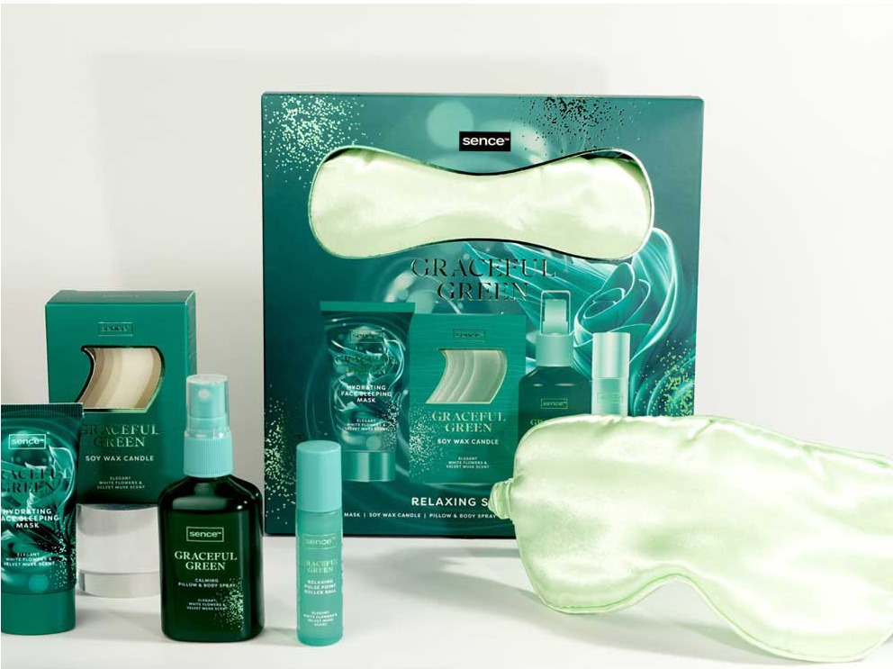 Set Graceful Green Sleep Kit Sence 2