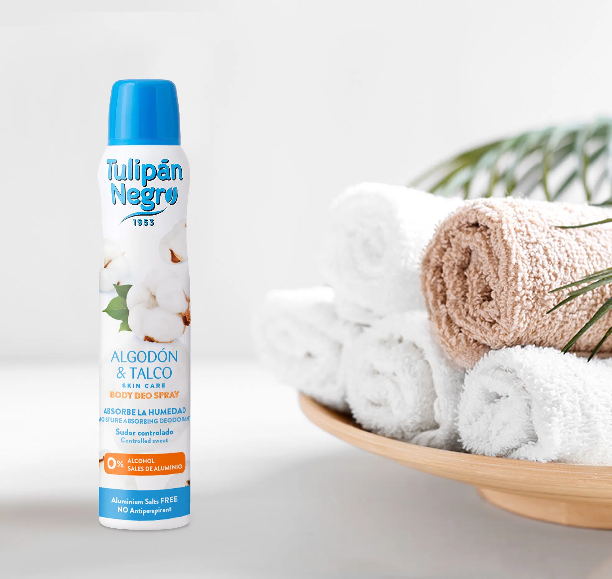 Tulipan Negro Deodorant Spray Algodon&Talco 2