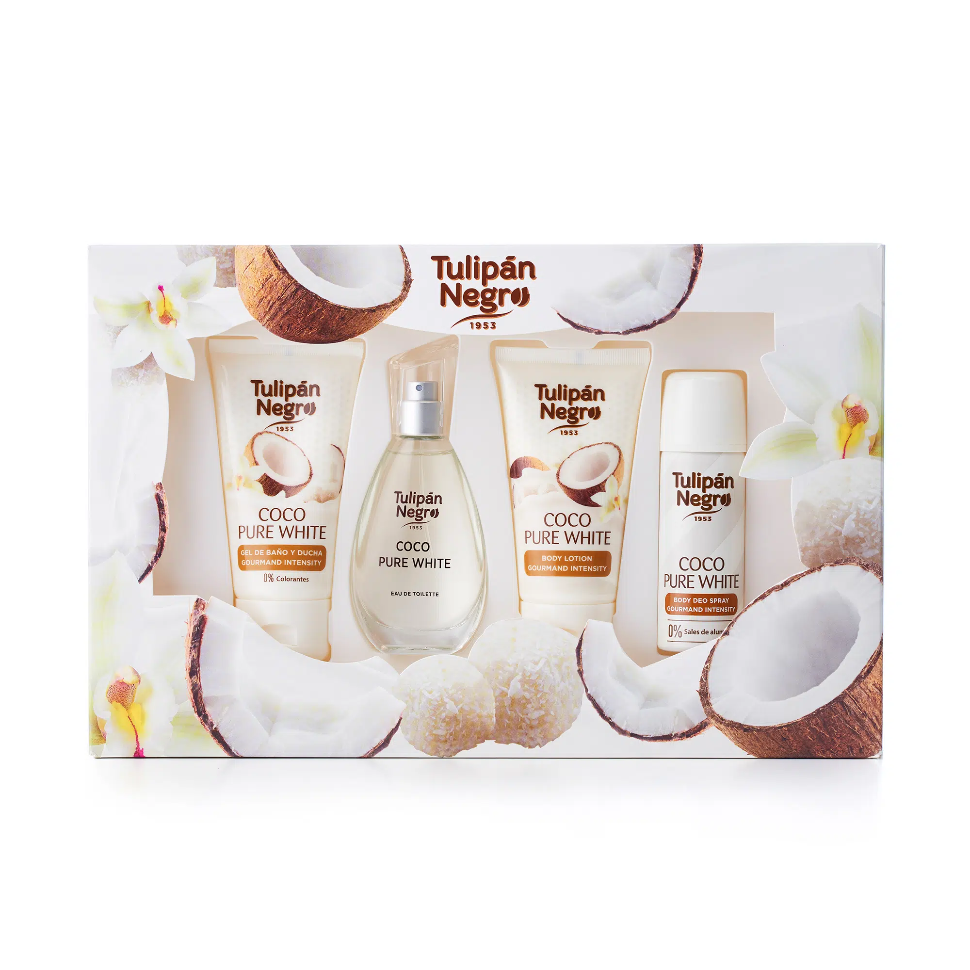 Set Coco Pure White Tulipan 2
