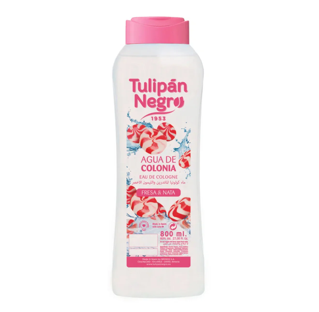 Tulipan Negro Aqua de Colonia Fresa y Nata 2