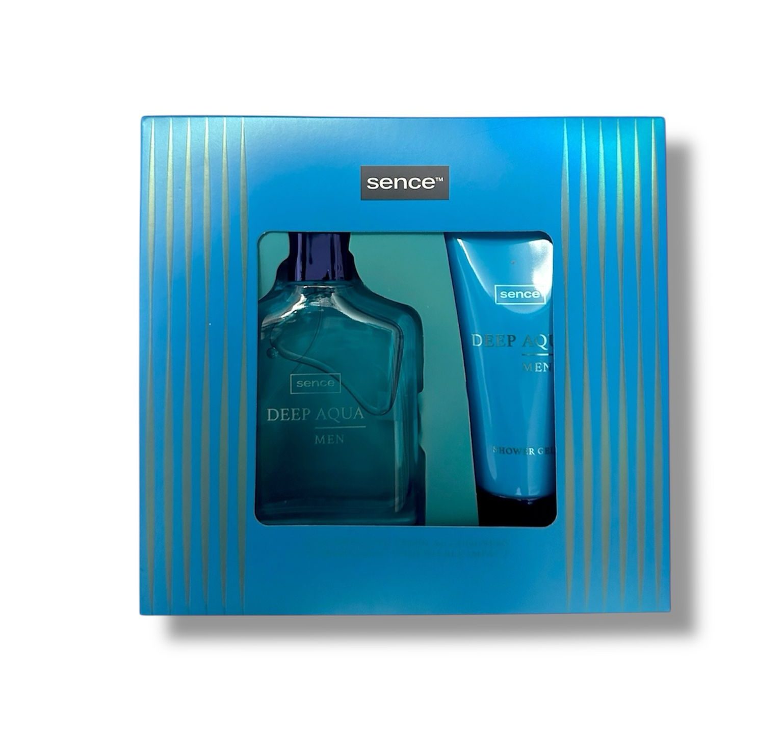 Sence Caseta Cadou Barbati Deep Aqua 1