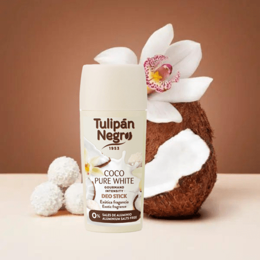 Tulipan Negro Deodorant Stick Coco Pure White 2