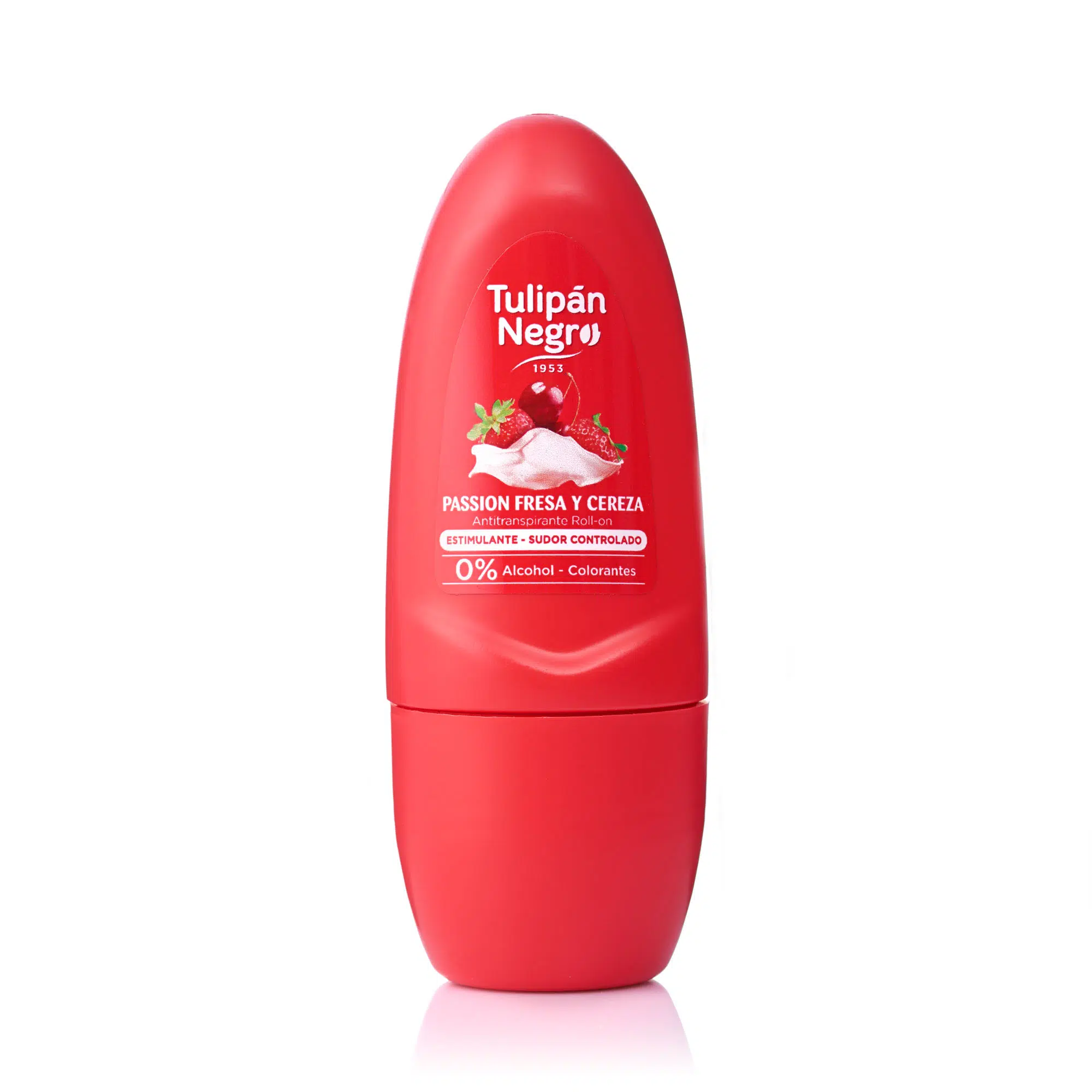 Tulipan Negro Deodorant Roll on Fresa Y Cereza 1