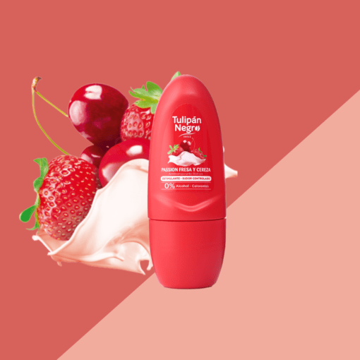 Tulipan Negro Deodorant Roll on Fresa Y Cereza 2