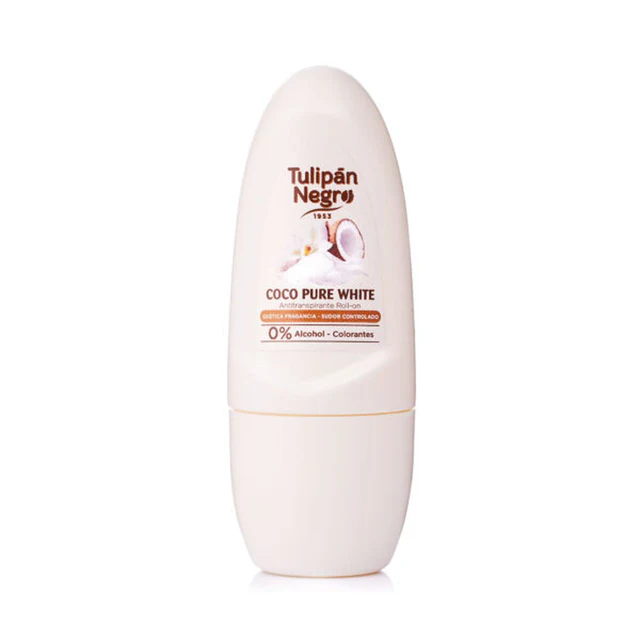 Tulipan Negro Deodorant Roll on Coco Pure White 1
