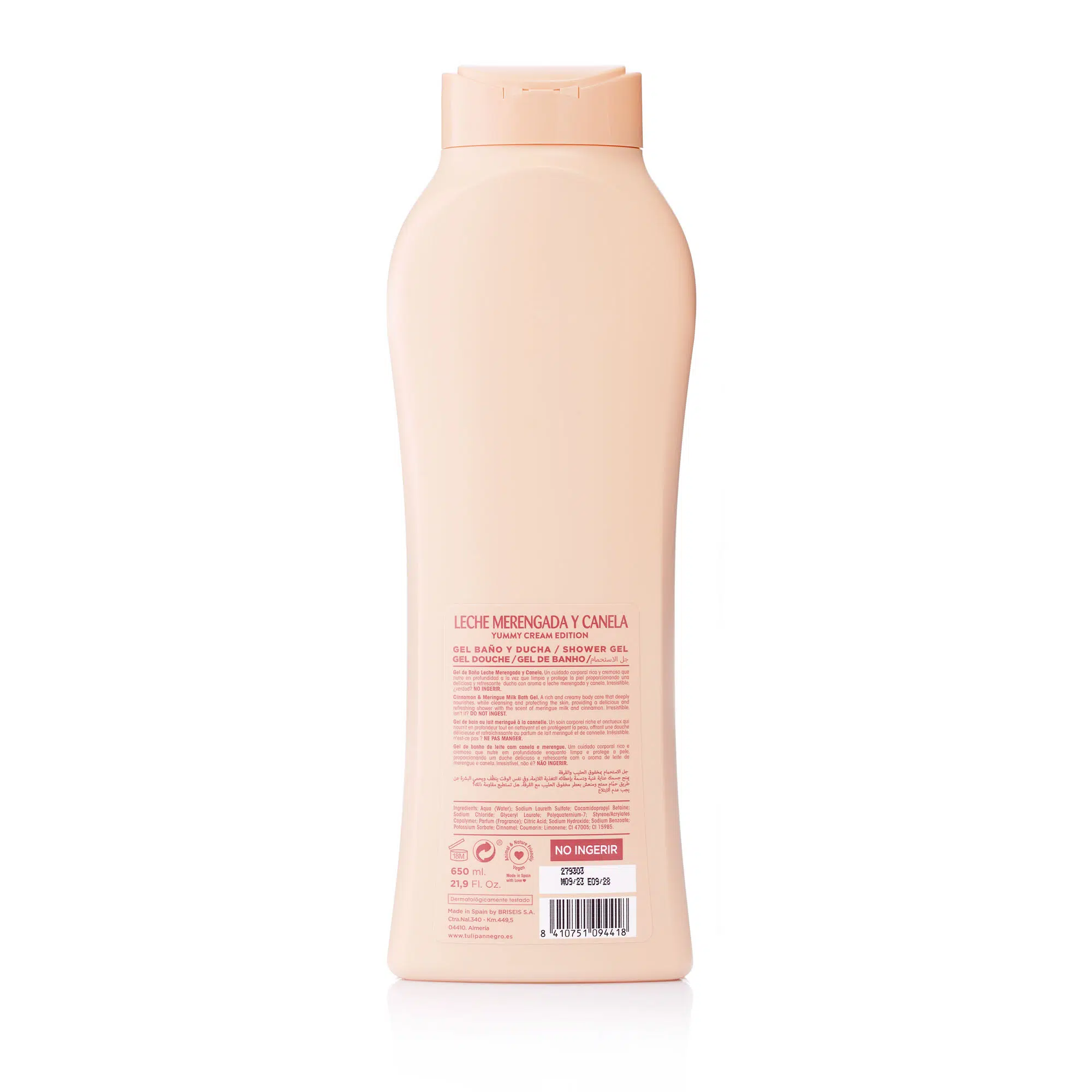 Tulipan Negro Gel Dus Leche Merengada 3