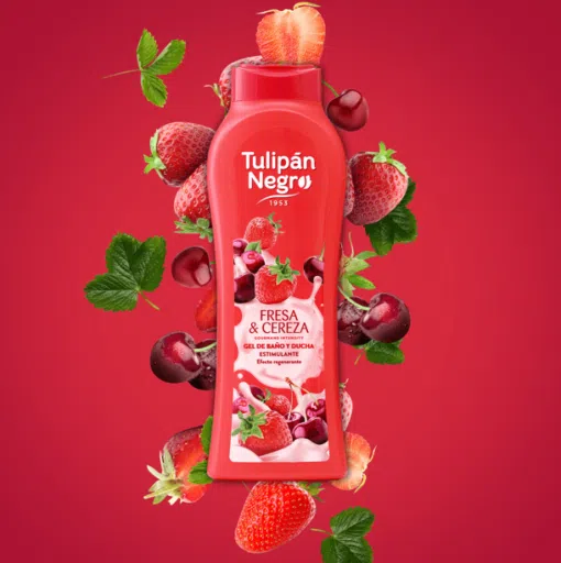 Tulipan Negro Gel Dus Fresa Cereza 2