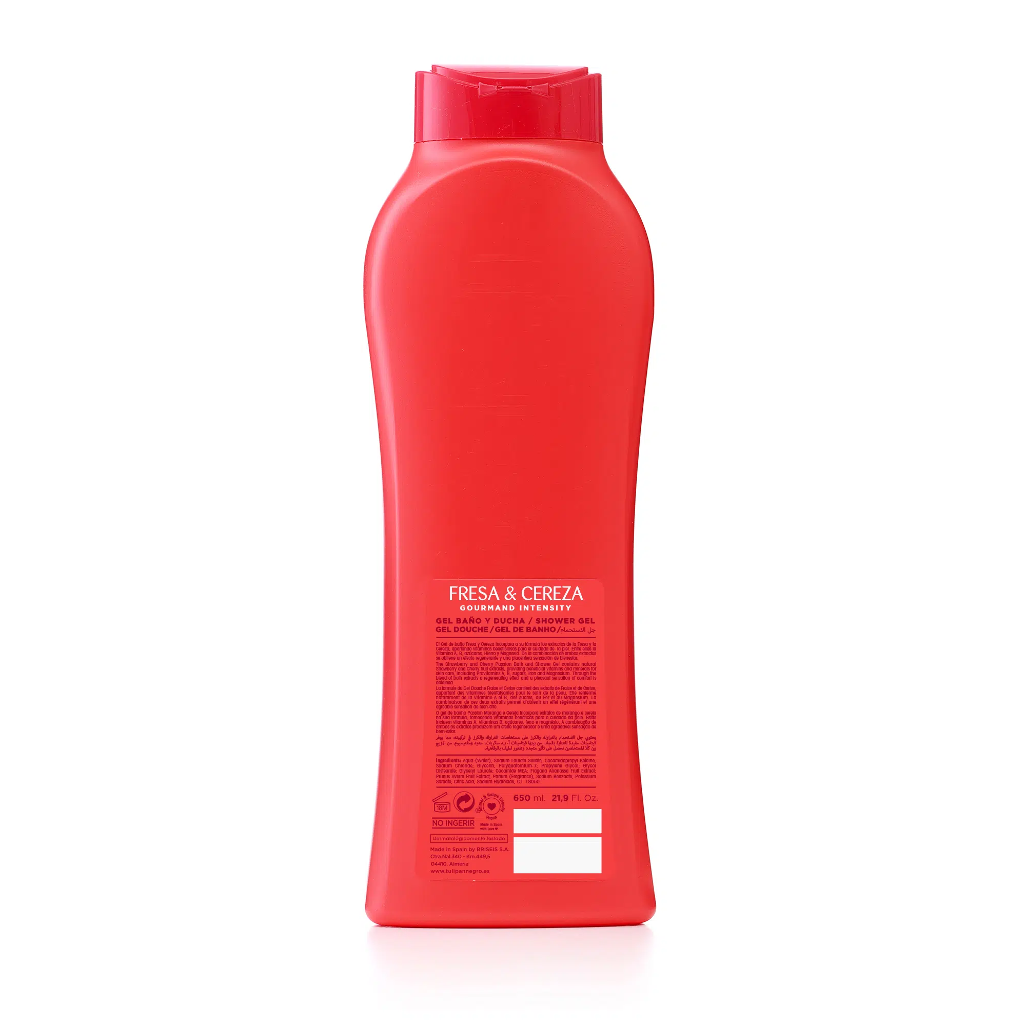 Tulipan Negro Gel Dus Fresa Cereza 3