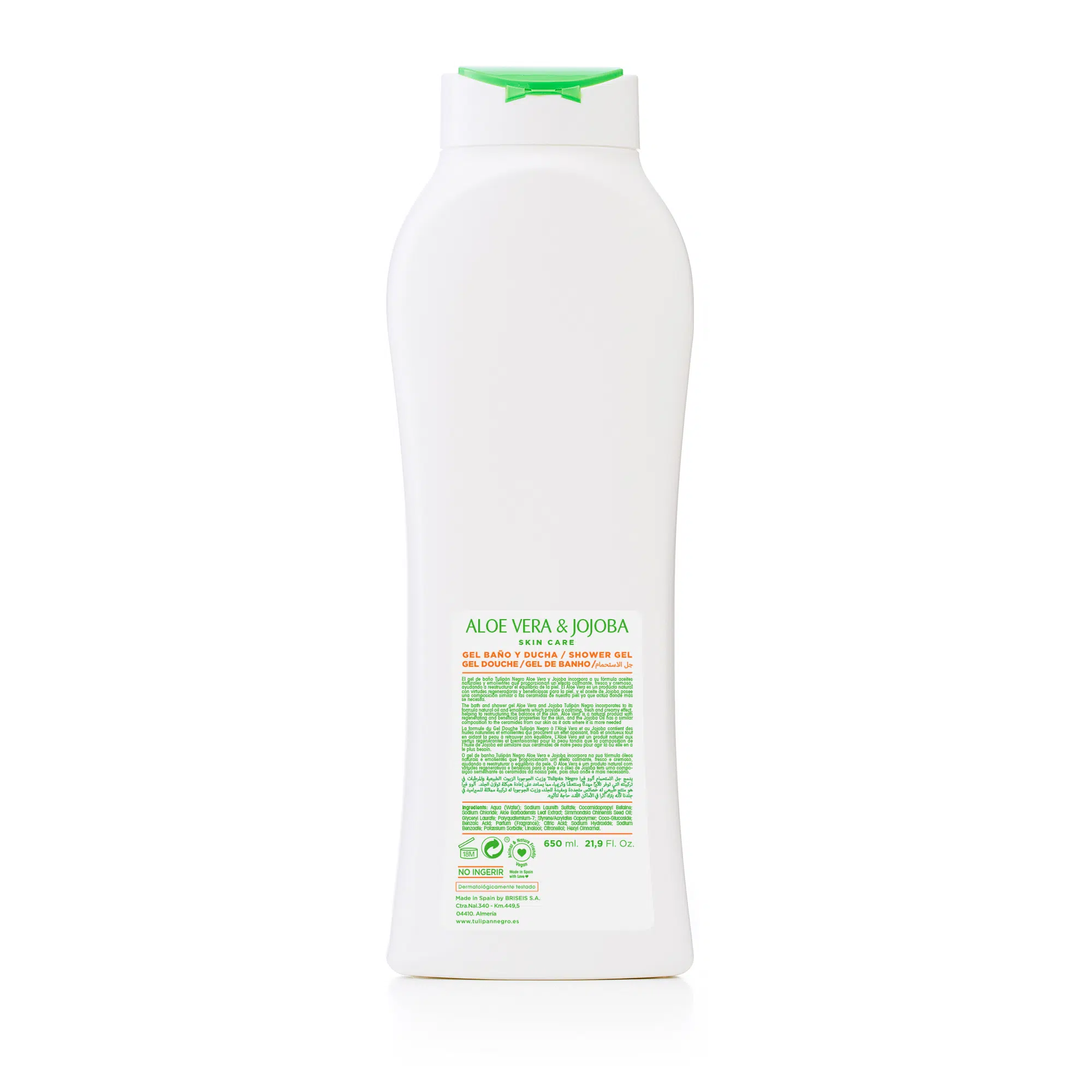Tulipan Negro Gel Dus Aloe Vera Y Jojoba 3