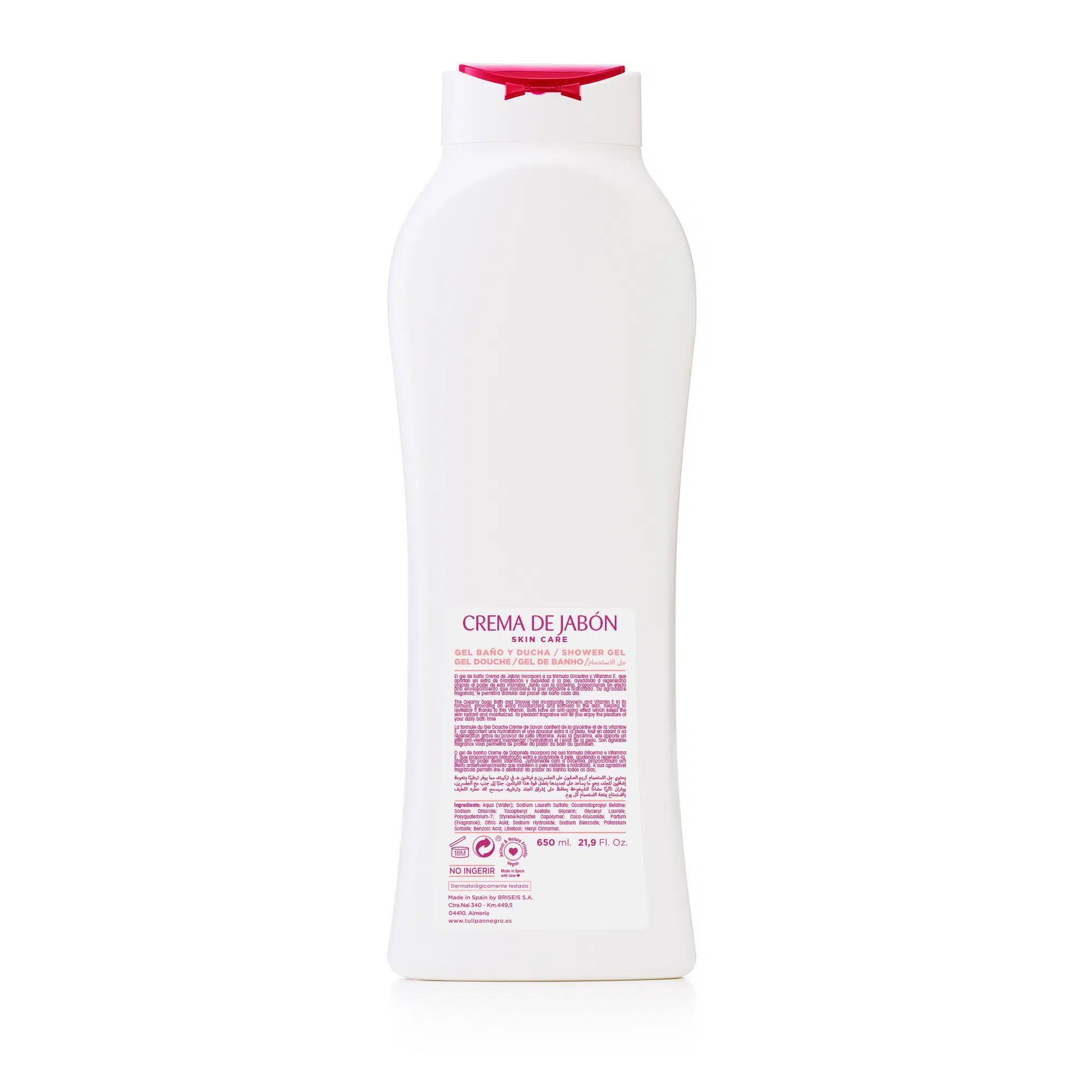 Tulipan Negro Gel Dus Crema de Jabon 3