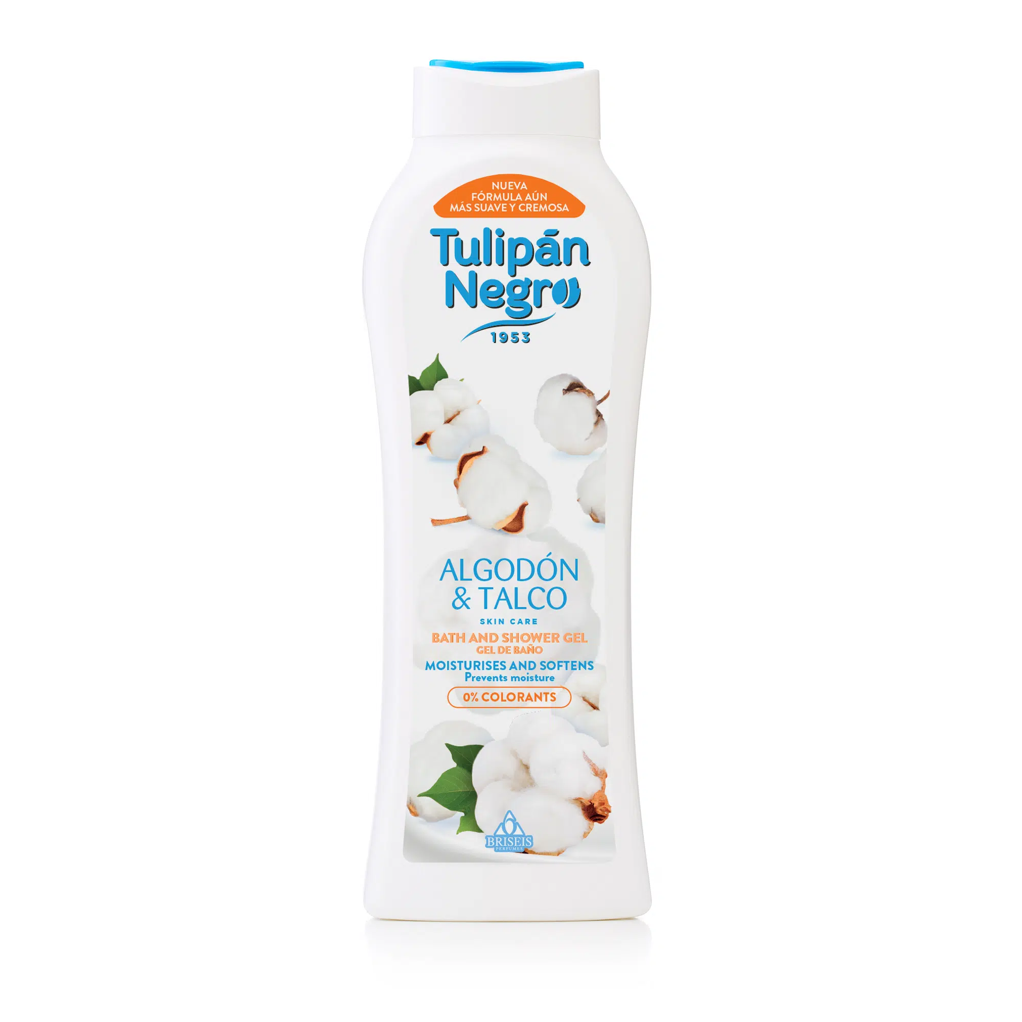 Tulipan Negro Gel Dus Algodon Y Talco