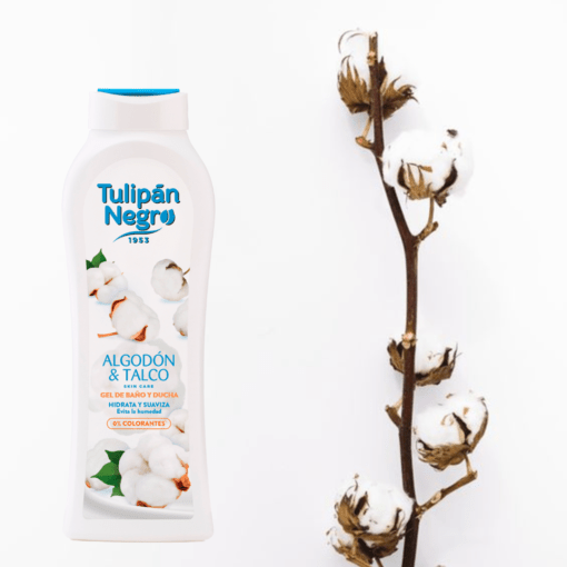 Tulipan Negro Gel Dus Algodon Y Talco 2
